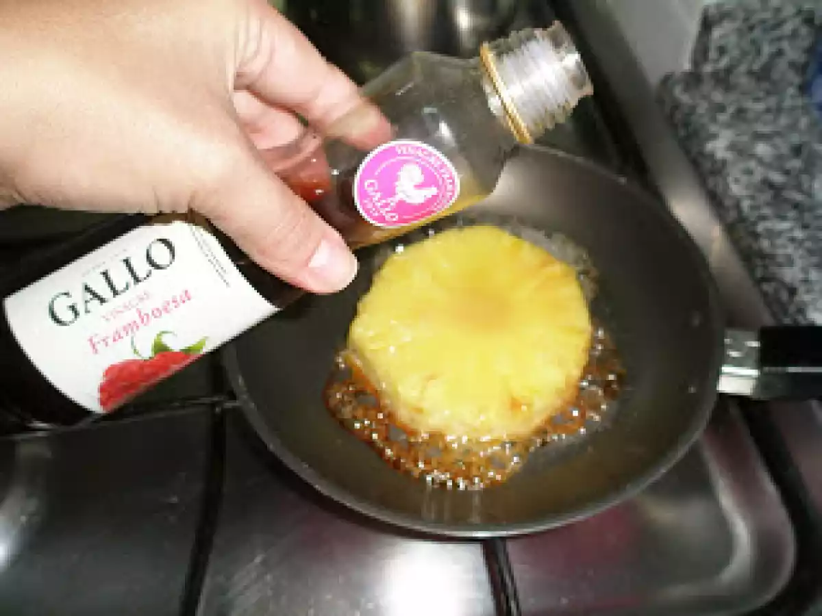 Ananás Aromátizado com Vinagre de Framboesa - foto 5
