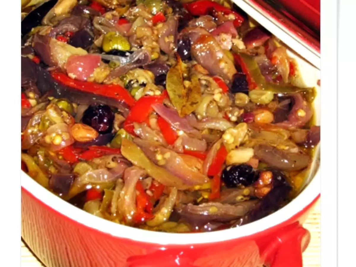 Antepasto de Beringela da Faby
