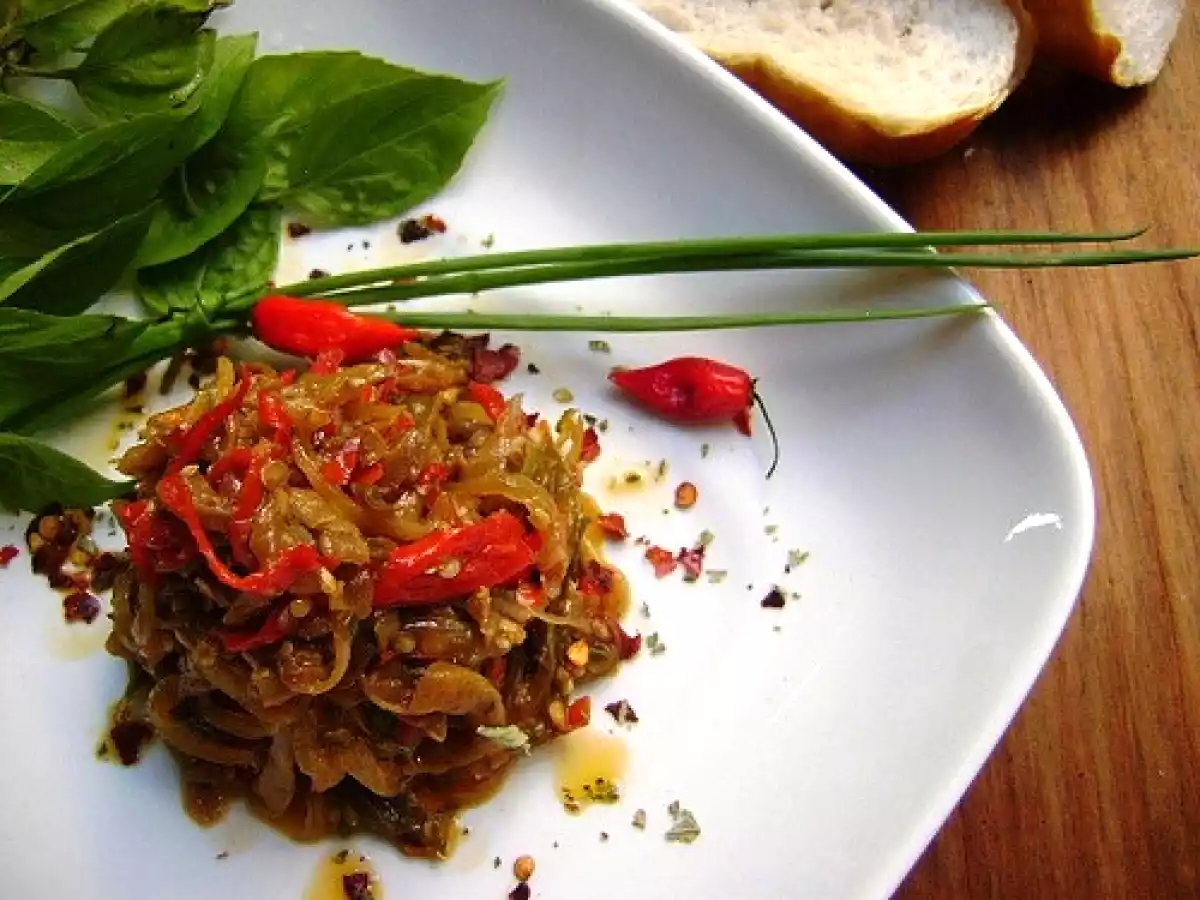 ANTEPASTO DE BERINJELA À ITALIANA