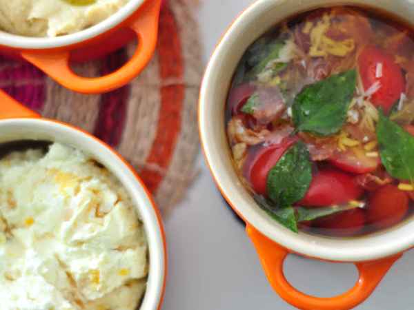Antepasto de Parma com Tomatinhos Cereja e Parmesão, foto 2