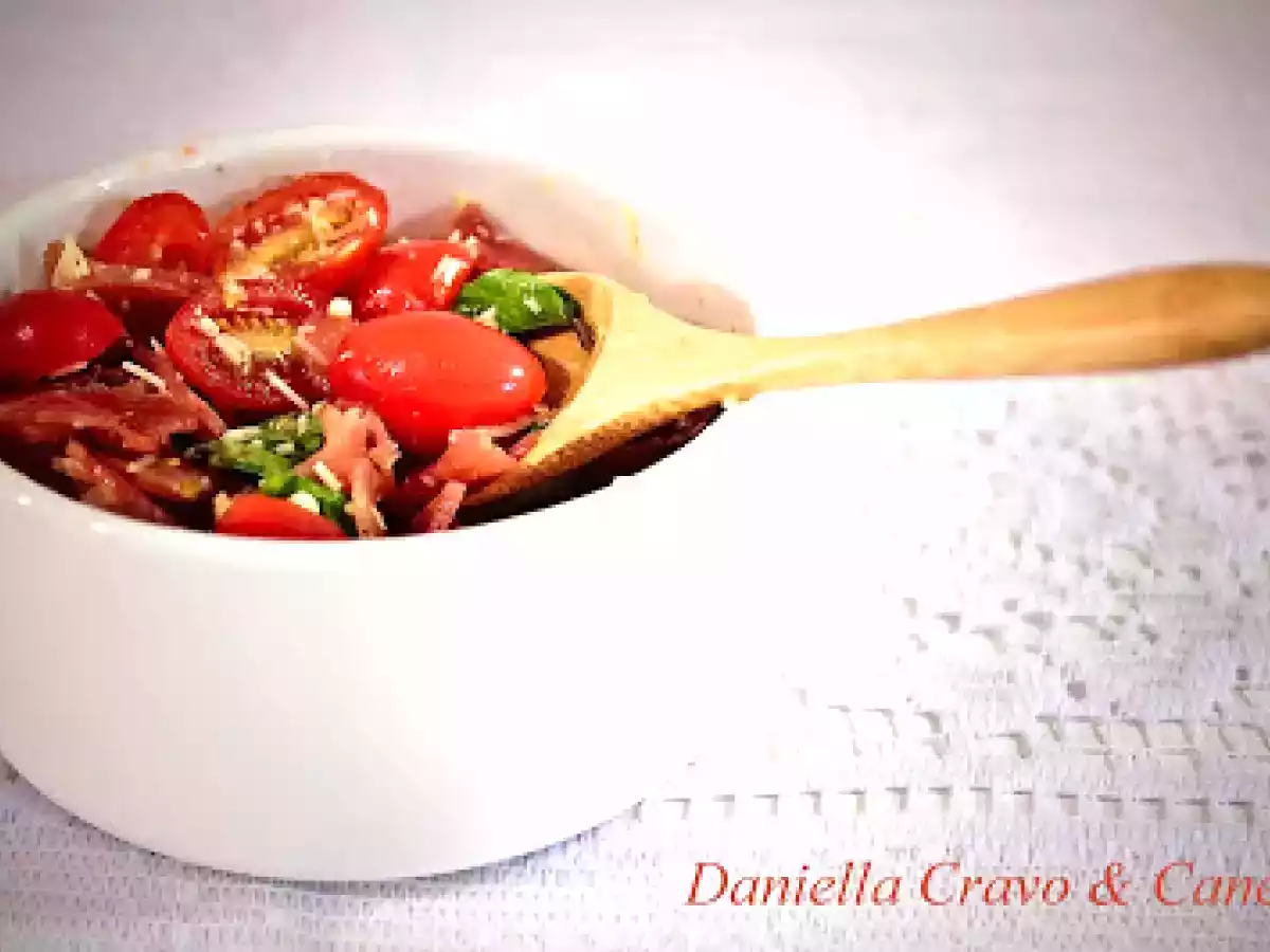 Antepasto de Parma, Tomatinhos e Parmesão