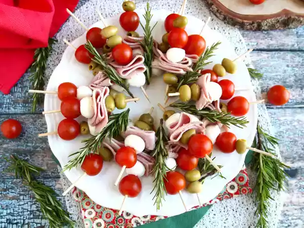 Receita Aperitivo de natal