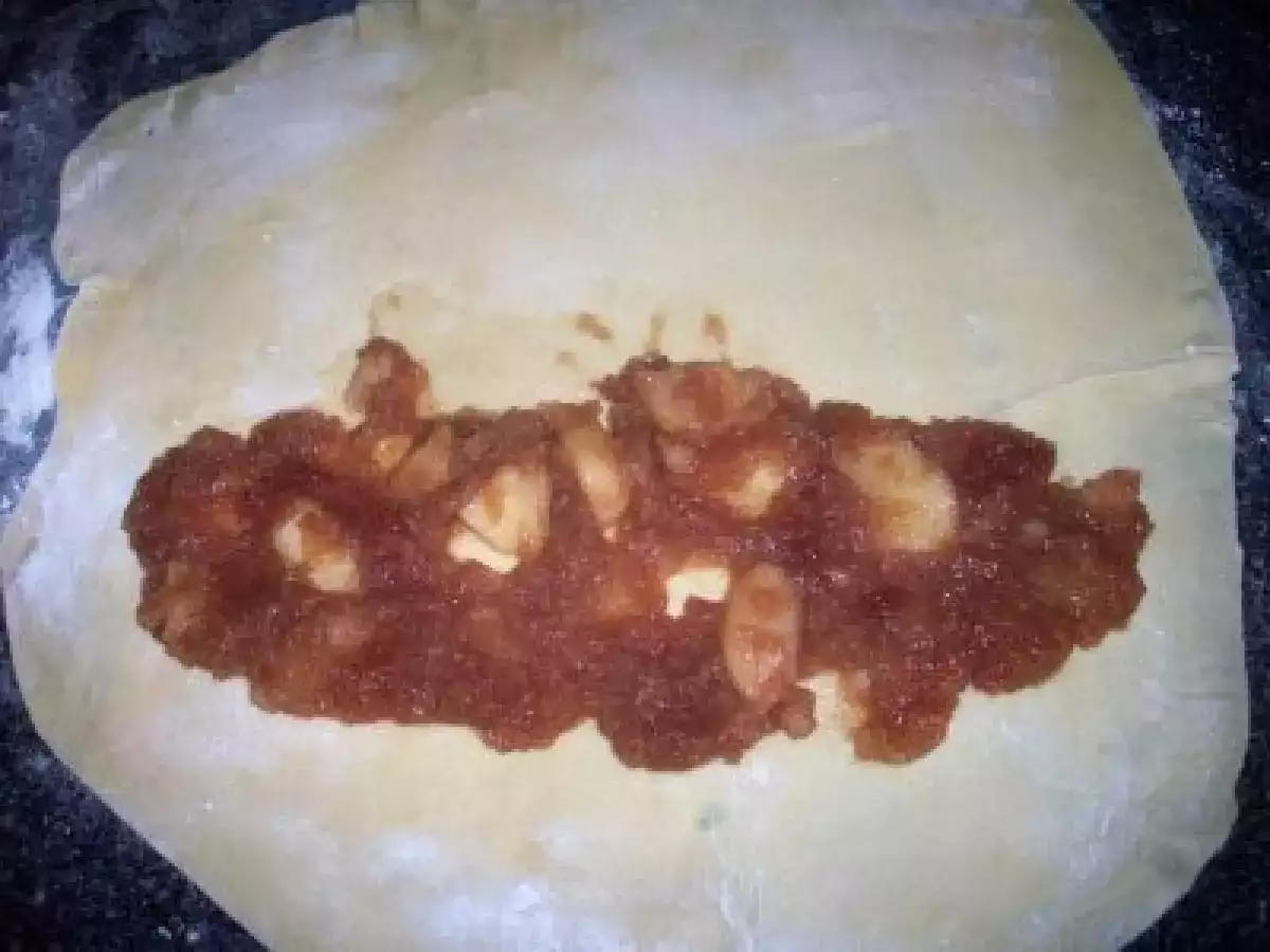 Apfelkuchen - Torta de maçã à alemã - foto 2