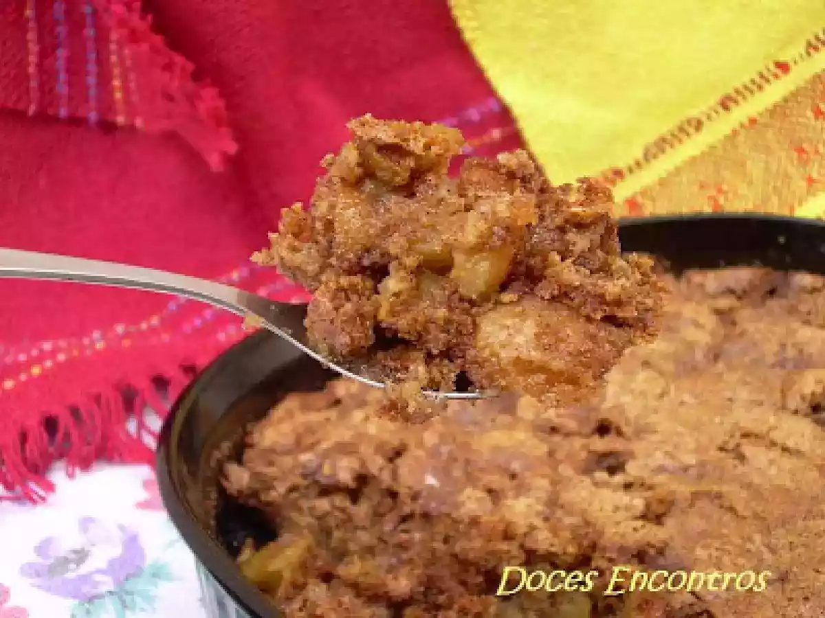 Apple Crisp - Crisp de Maçã
