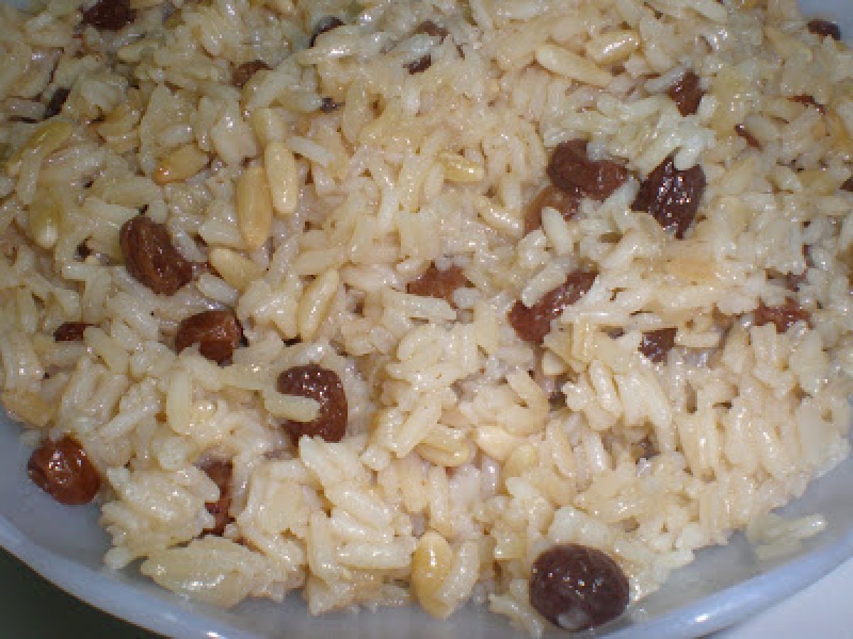Arroz Árabe, fácil a preparar