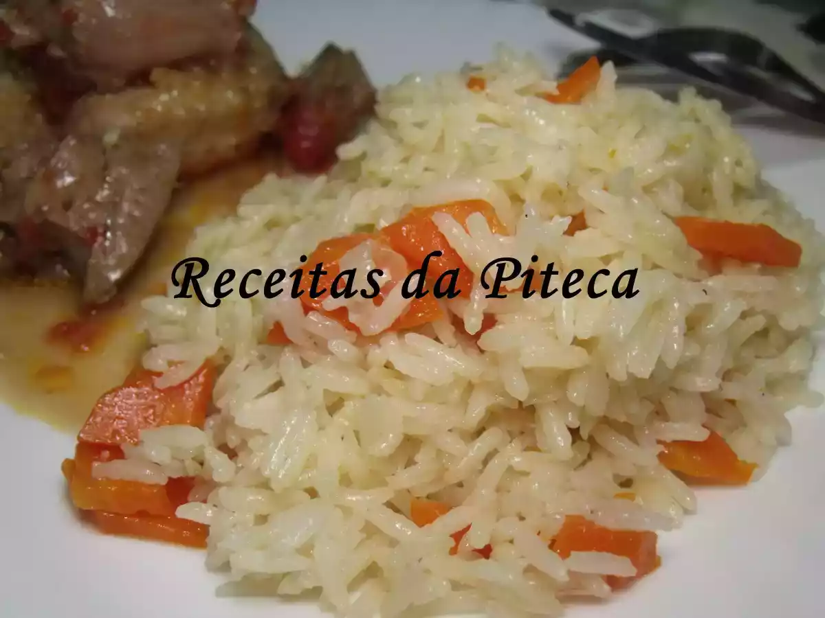 Arroz aromático de cenoura (Bom Sucesso)