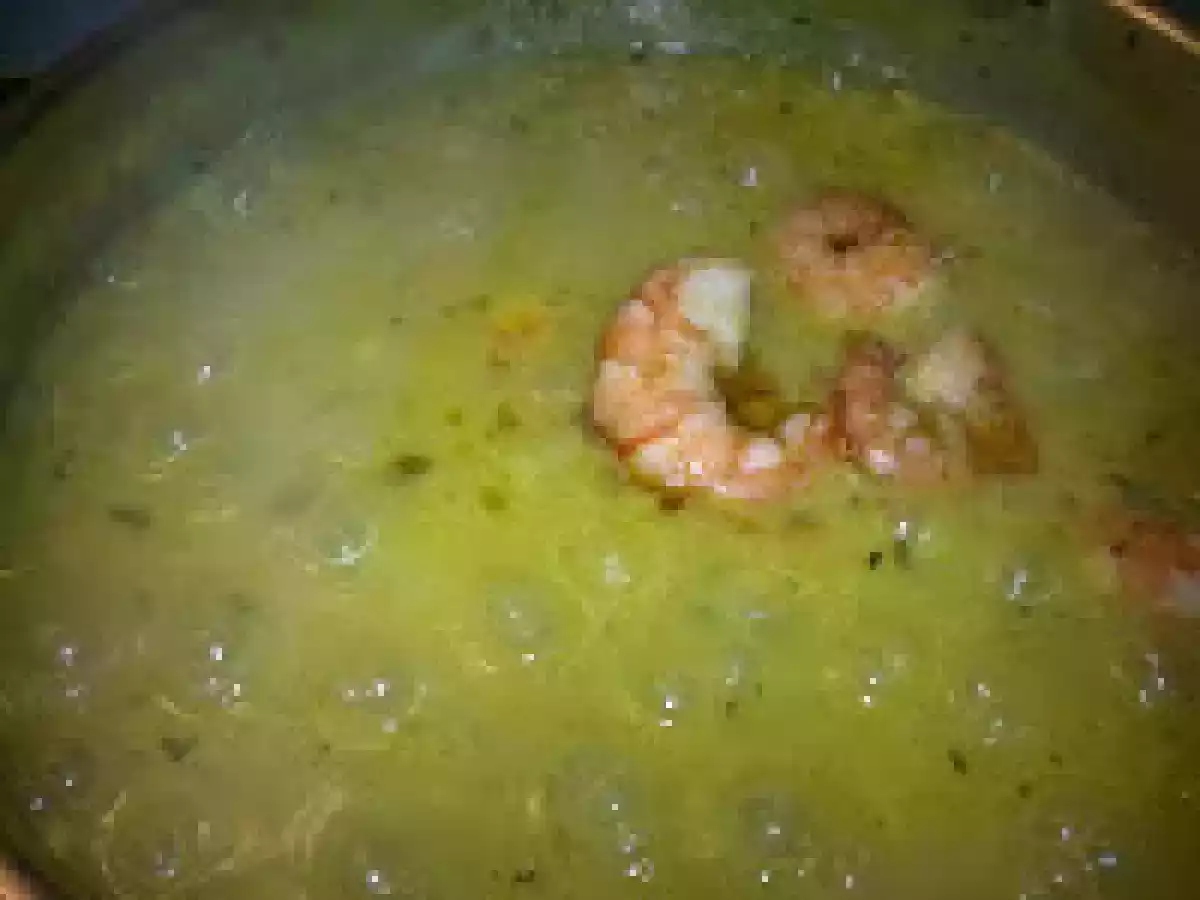 Arroz Bomba com camarões e açafrão - foto 2