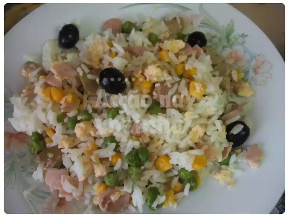 Arroz chau chau e mais chau