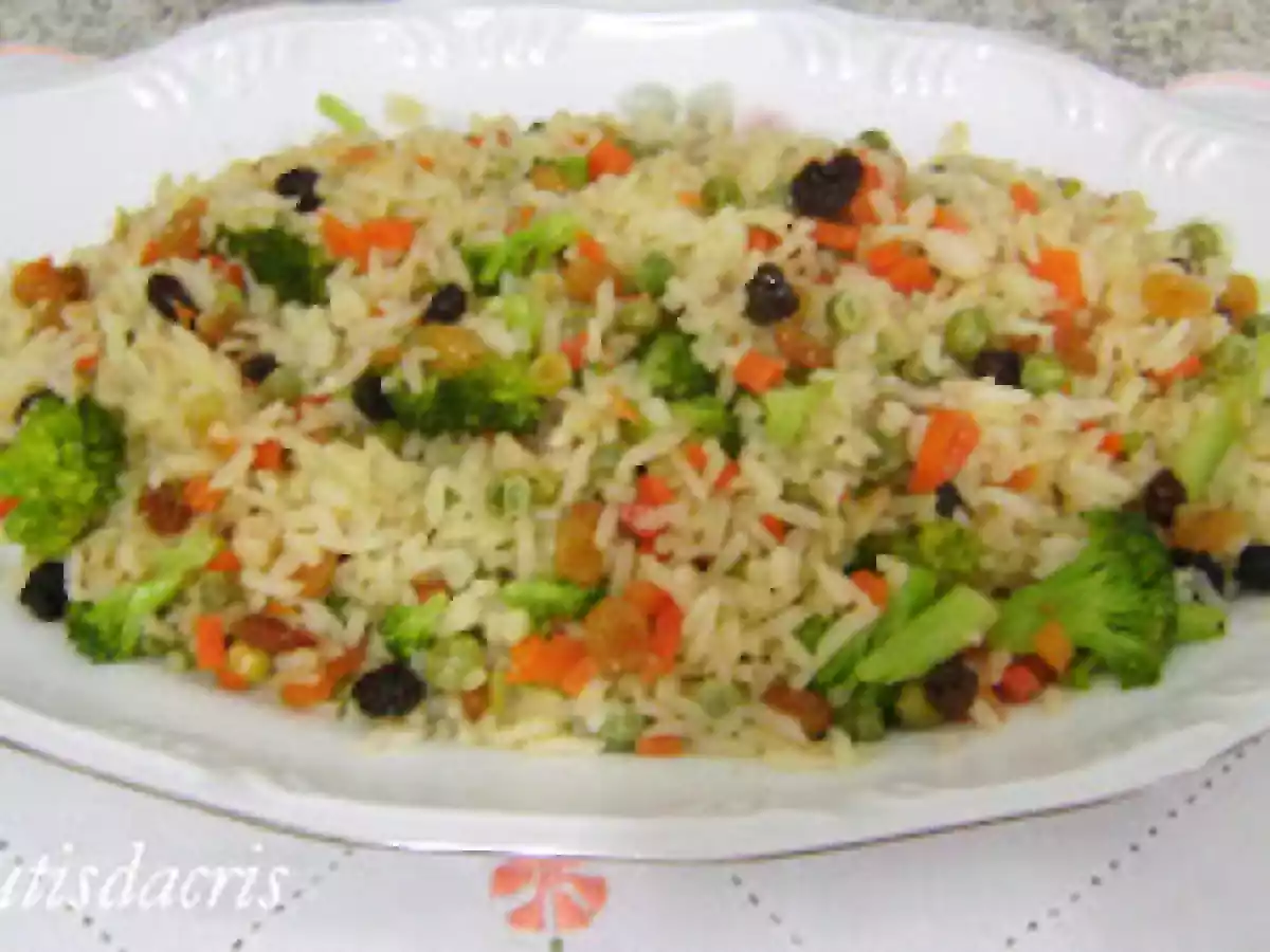 Arroz Colorido e Nutritivo