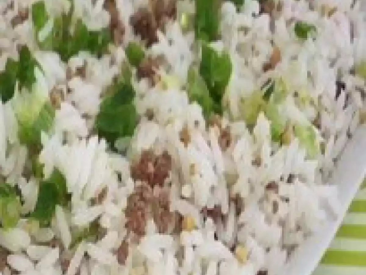 Arroz com Carne Moída