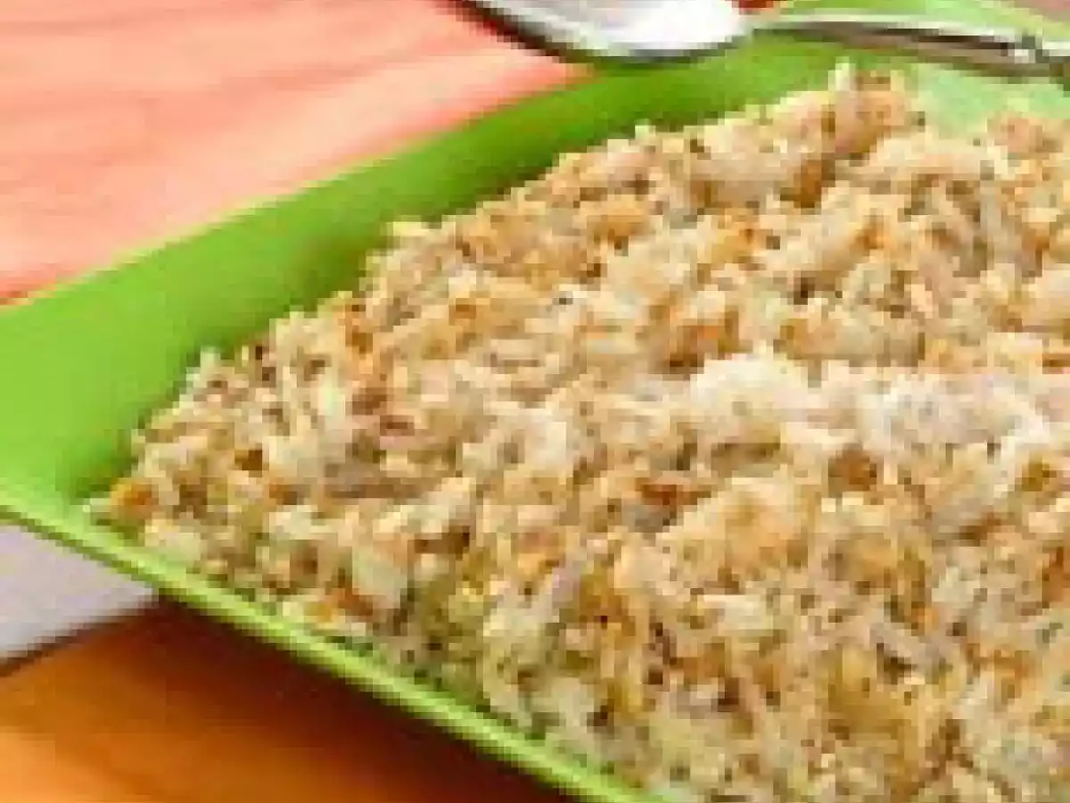 Arroz com Castanha de Caju (vegana)