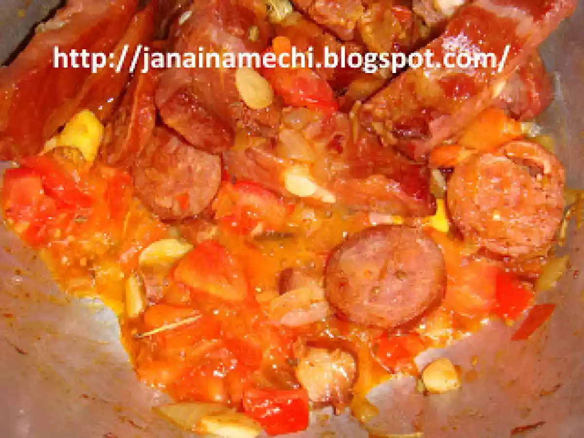 Arroz com costelinha de porco defumada - foto 3