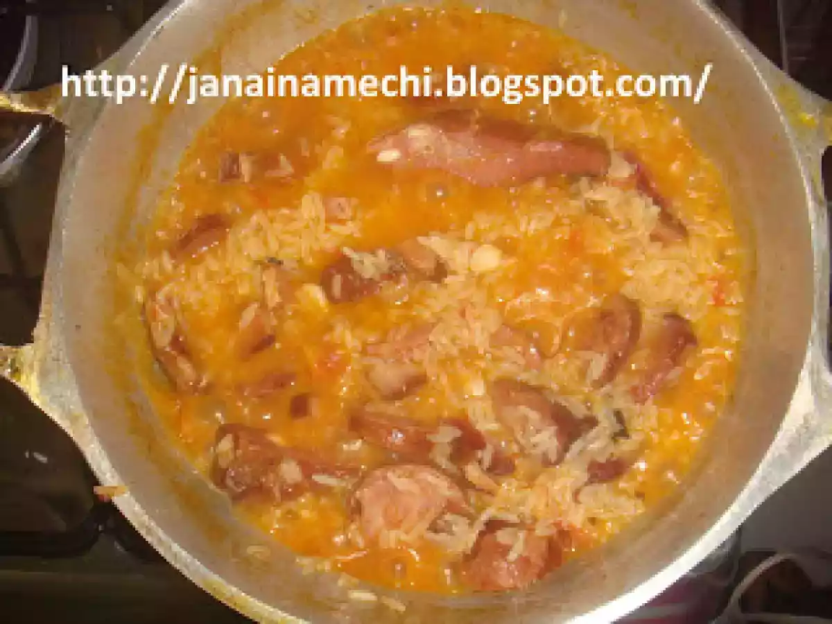 Arroz com costelinha de porco defumada - foto 4