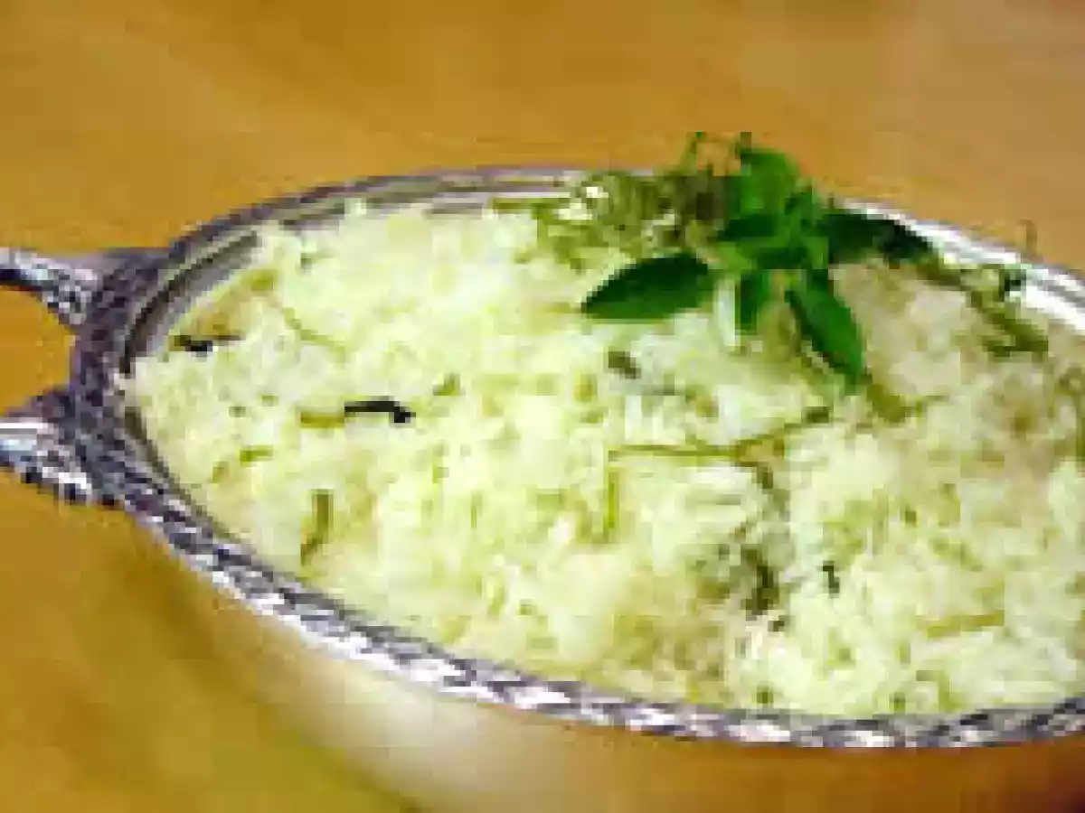 Arroz com Limão e Manjericão (lacto)