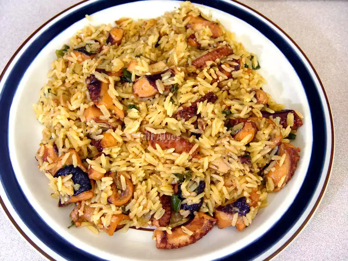 Arroz com Polvo Bebado
