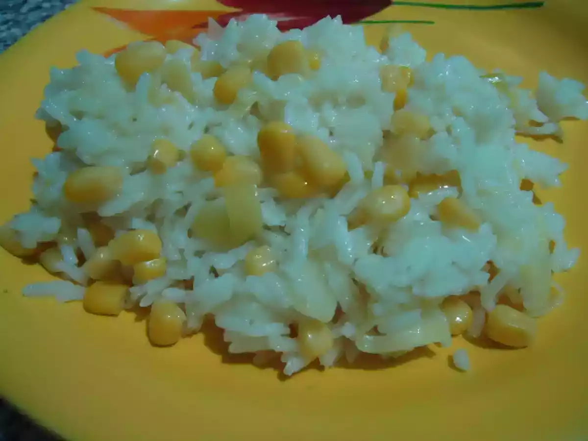 Arroz de alho francês e milho - foto 2