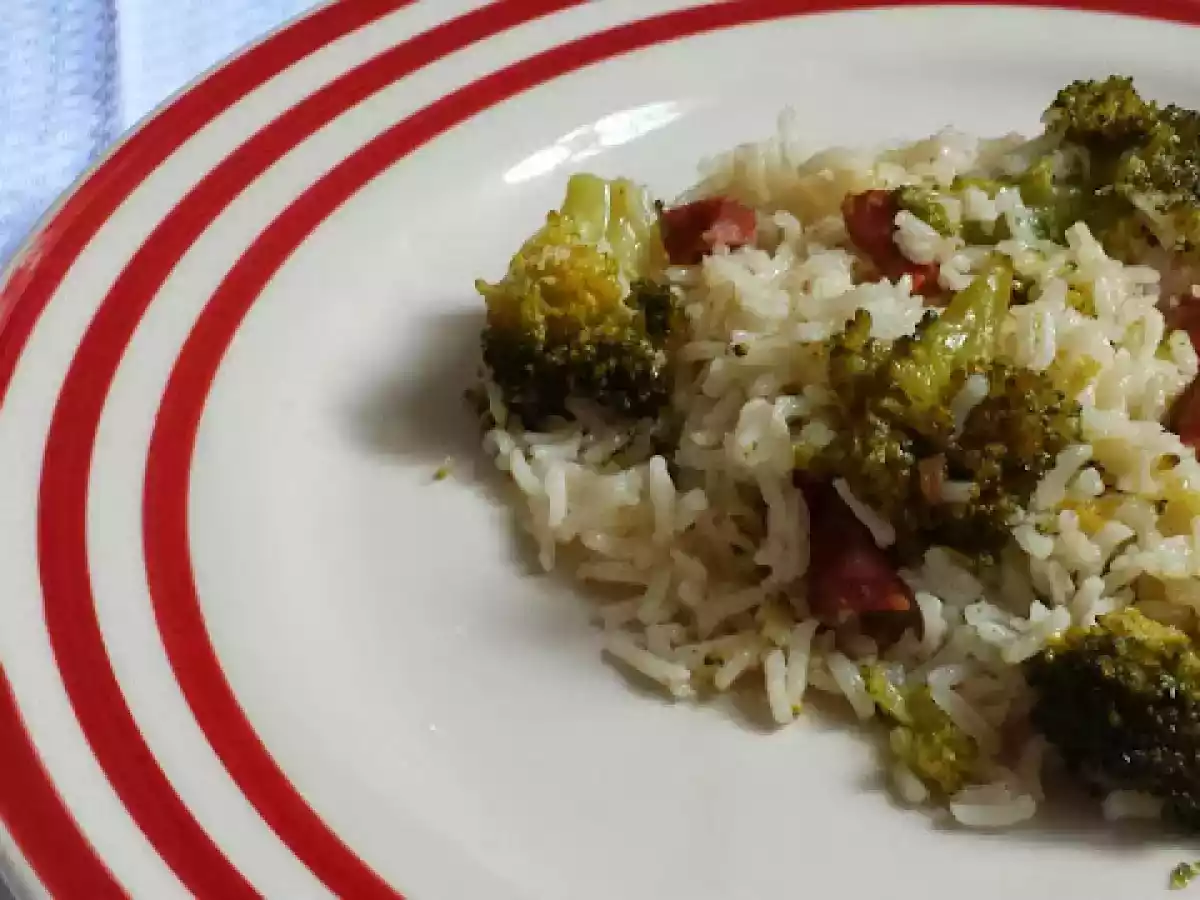 Arroz de Brócolos e Chouriço - foto 2