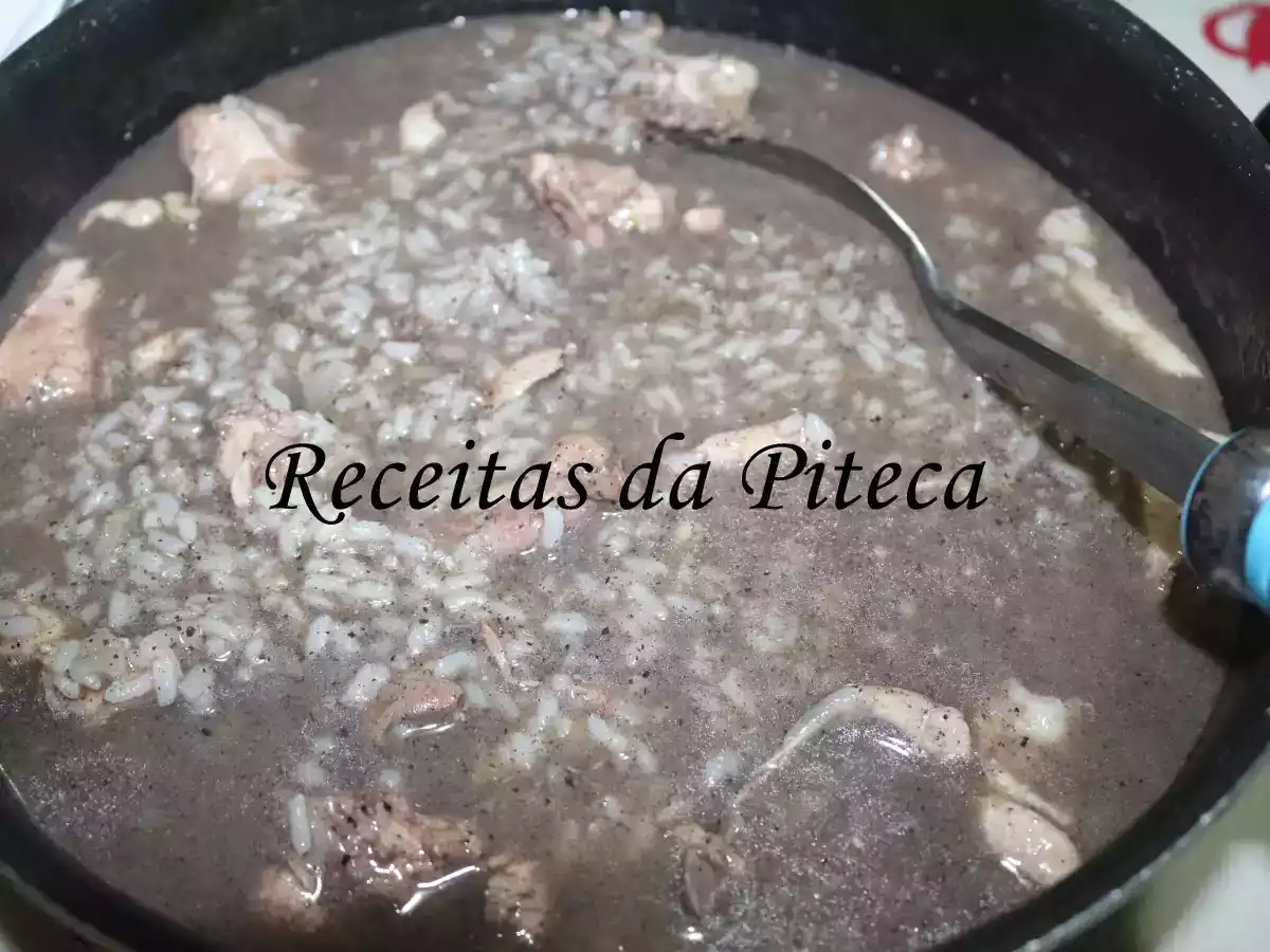 Arroz de cabidela de frango - foto 2