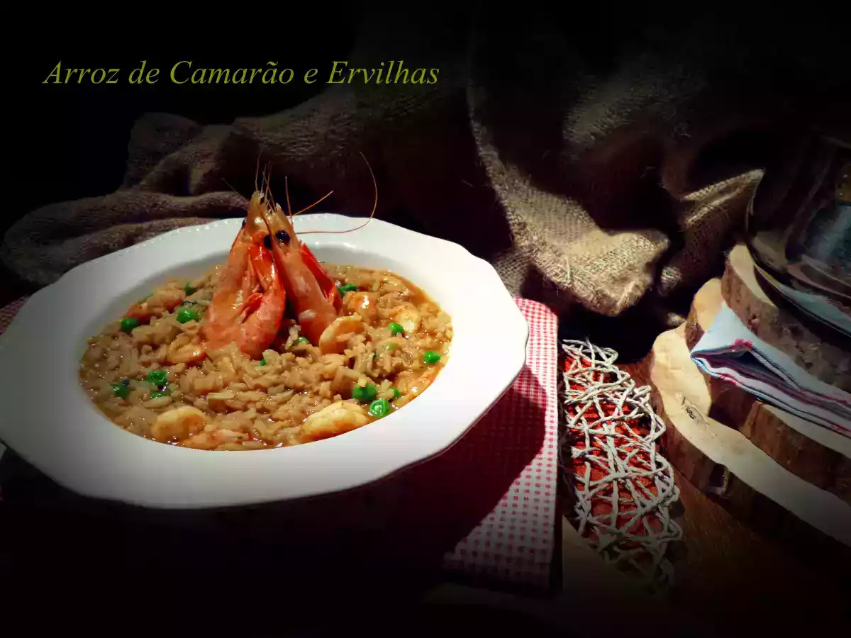 Arroz de Camarão e Ervilhas - foto 2