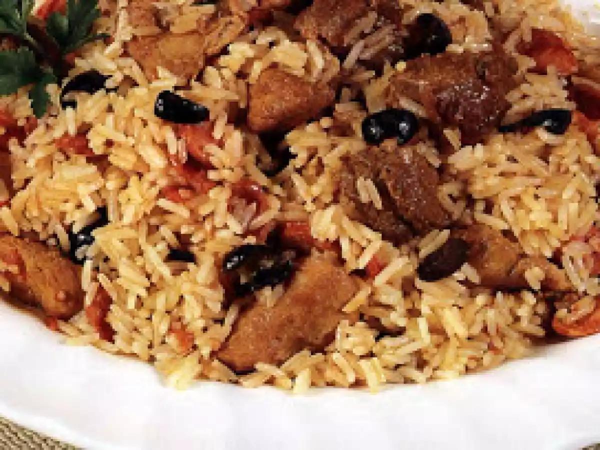 Arroz de Carne e Linguiça