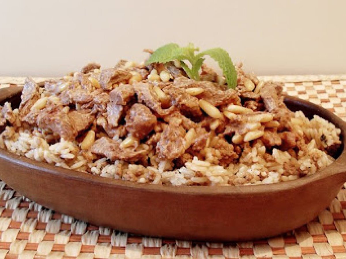 Arroz de Carneiro à Baalbek