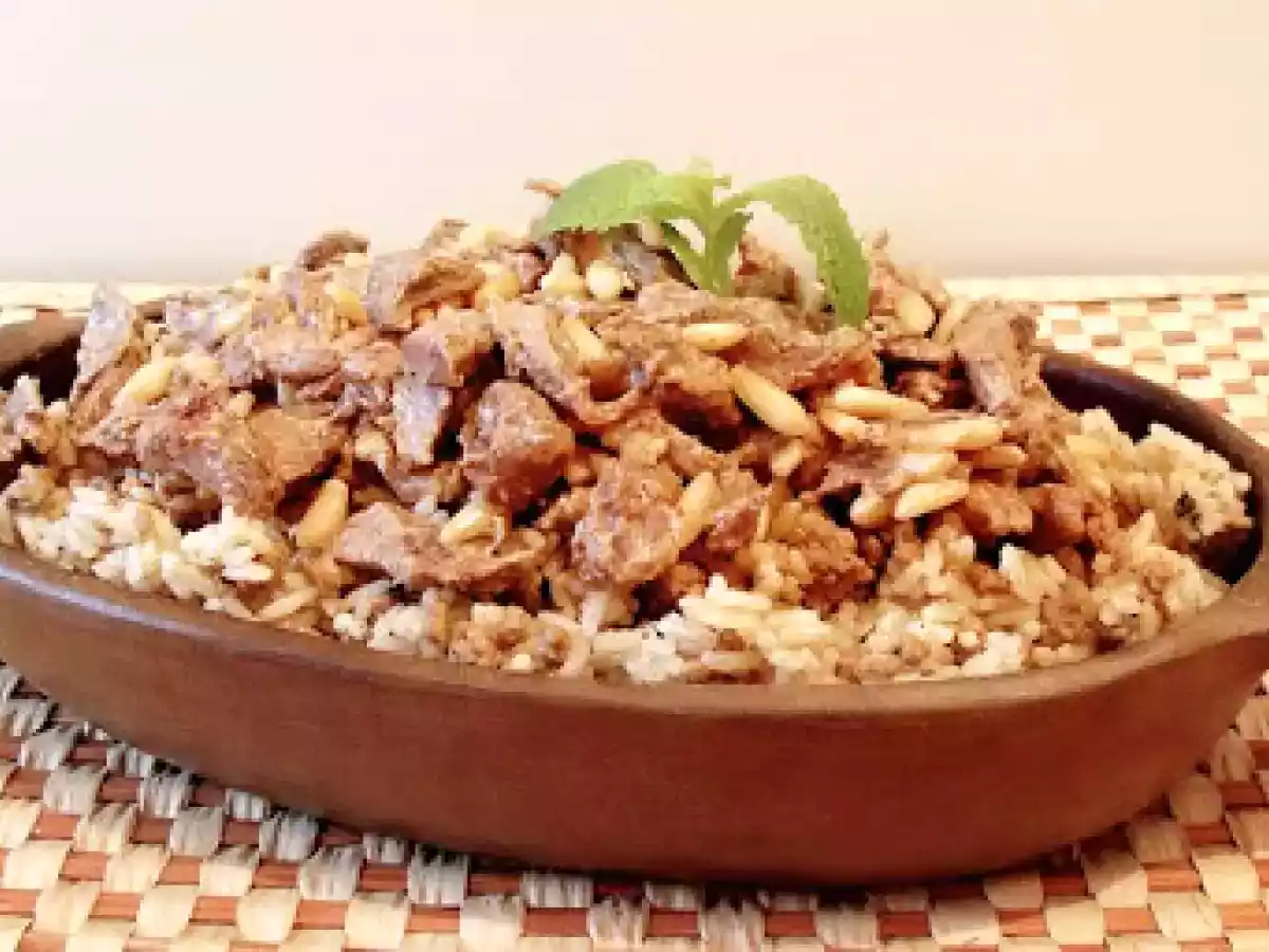 Arroz de Carneiro à Baalbek