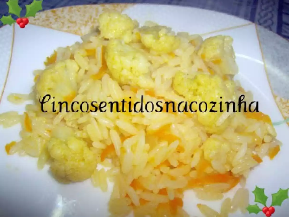 Arroz de cenoura e couve flor - foto 4