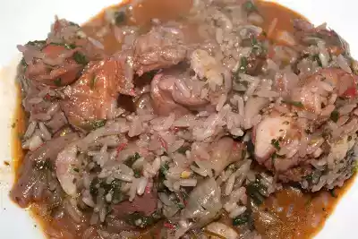Arroz de coelho