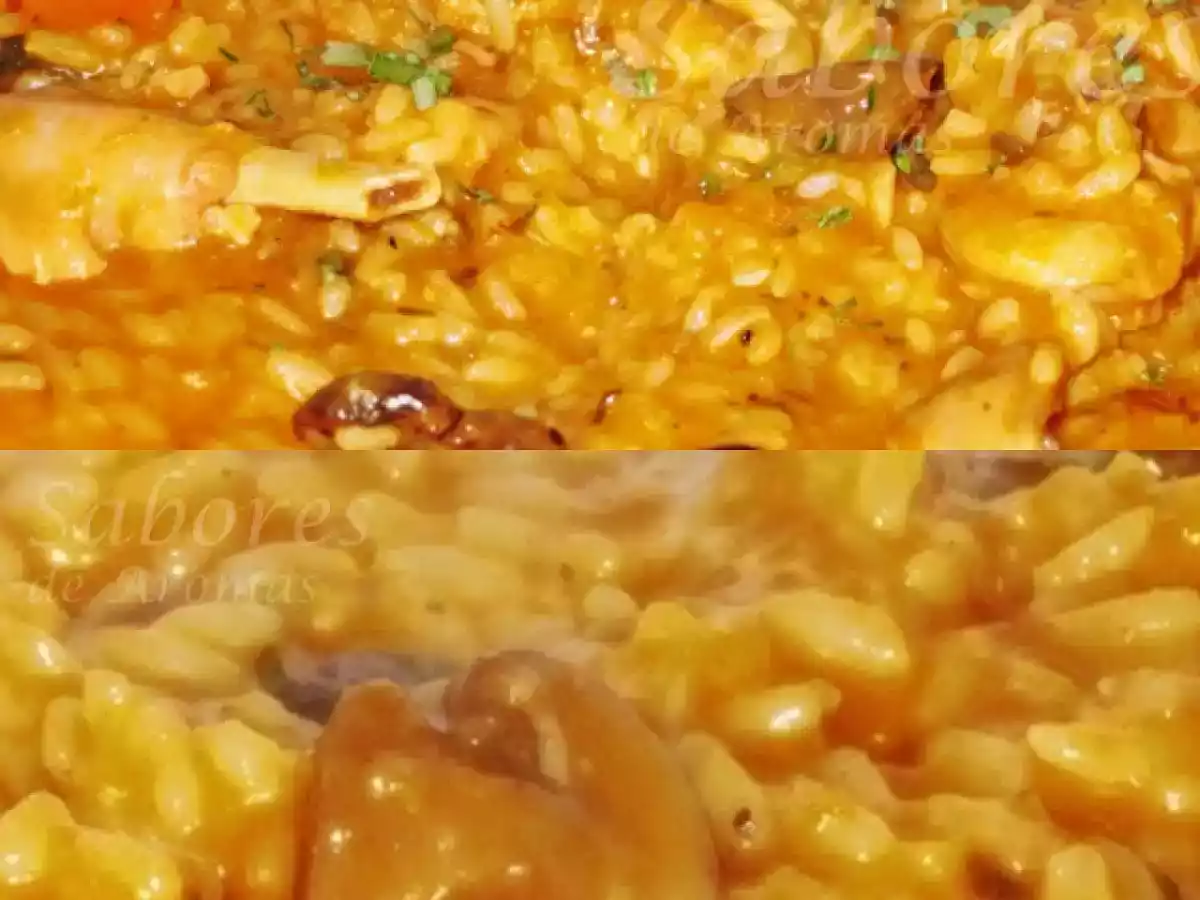 Arroz de Coelho com Cogumelos