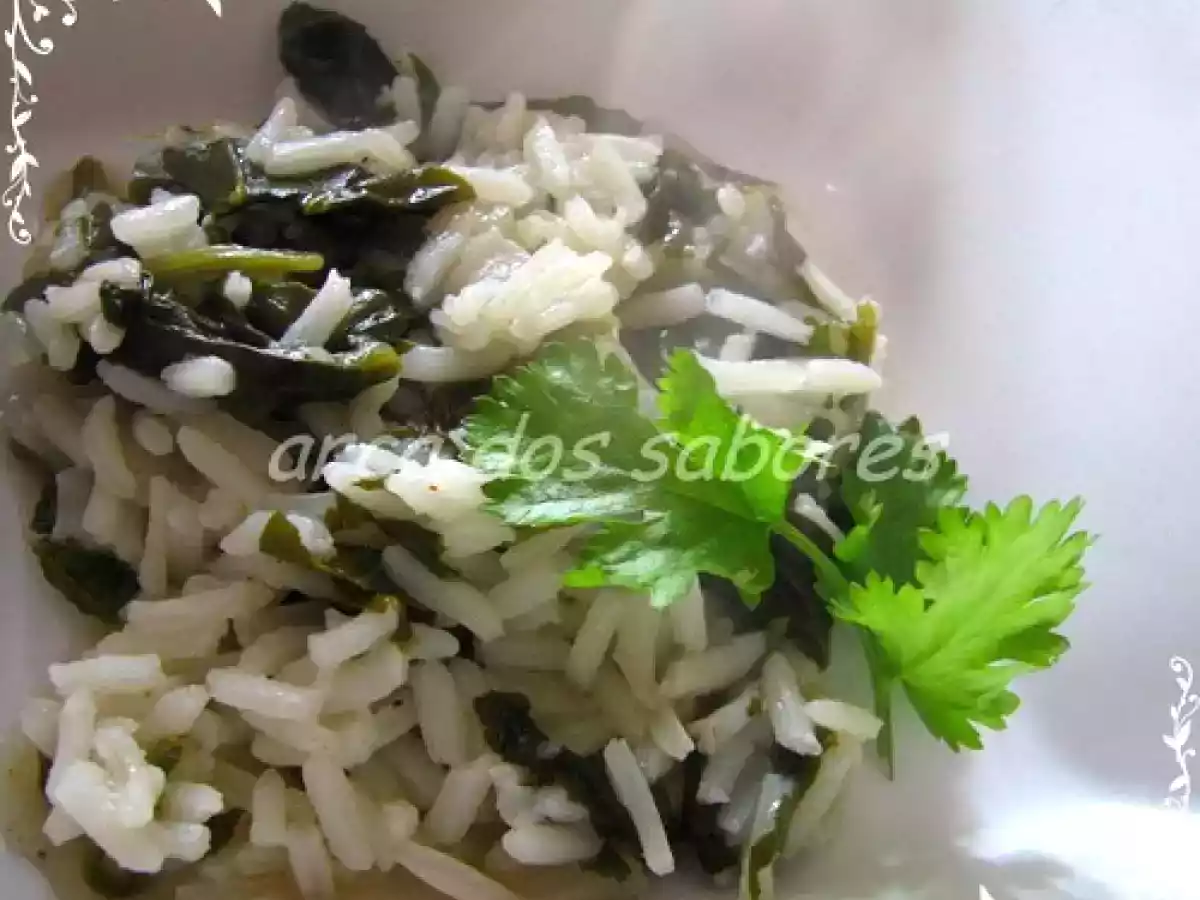Arroz de Espinafres