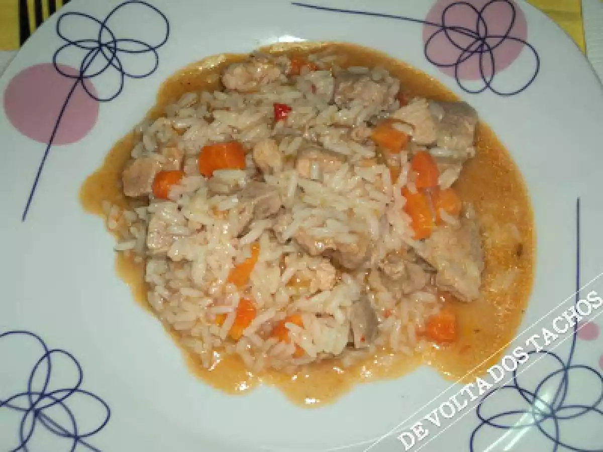 ARROZ DE FEBRAS COM CENOURA