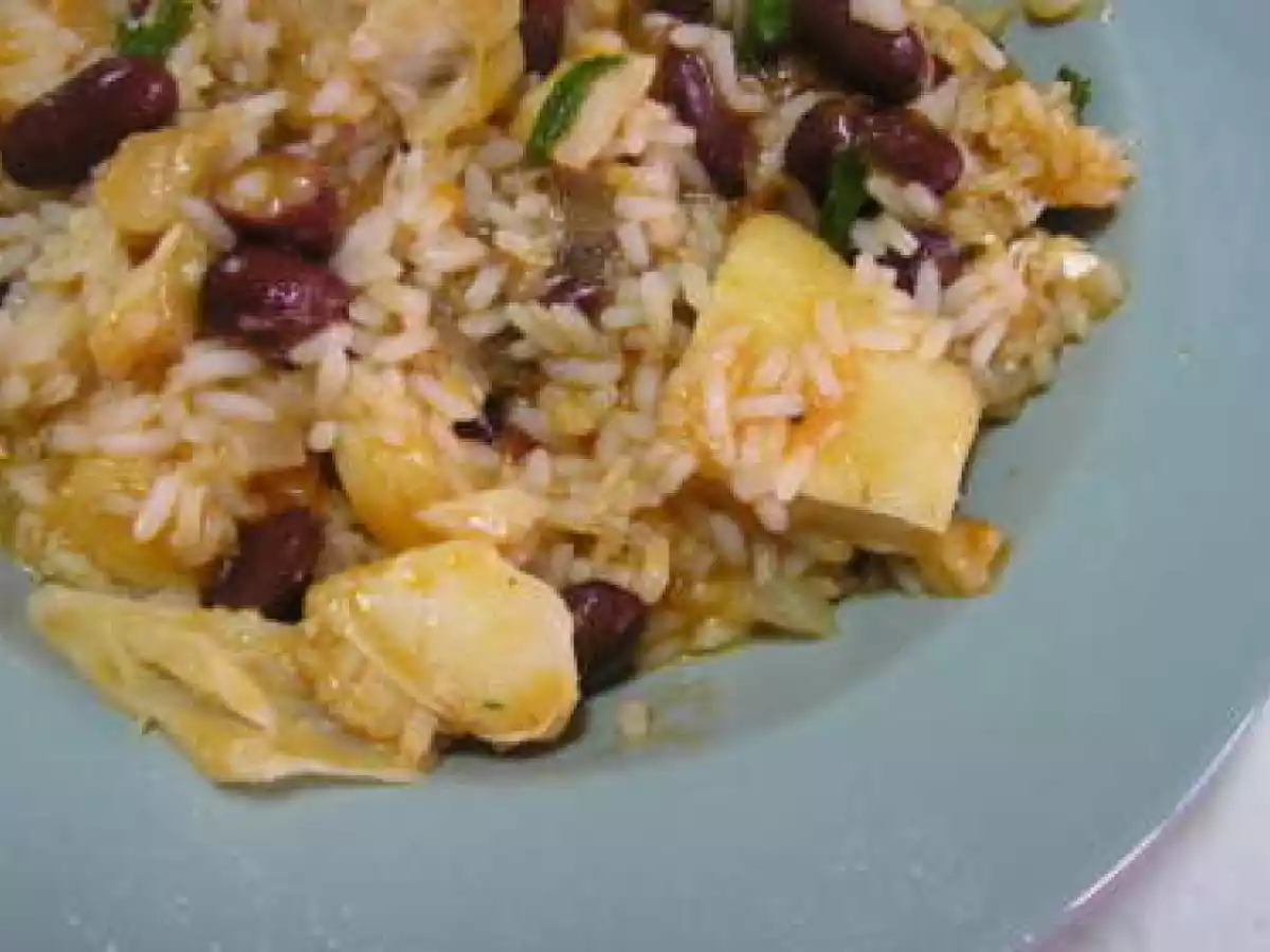 Arroz de feijão e bacalhau - foto 3