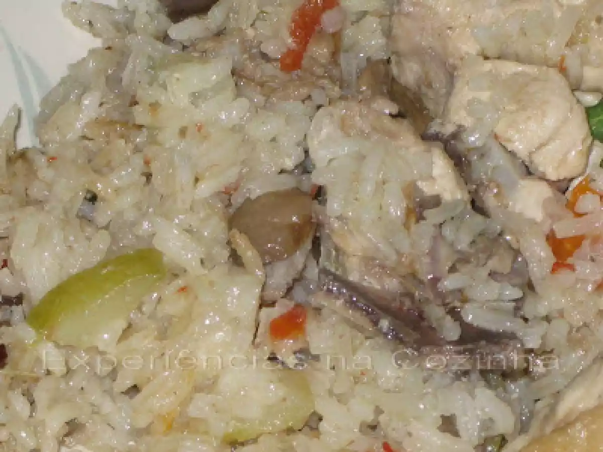 Arroz de Frango à Francesa