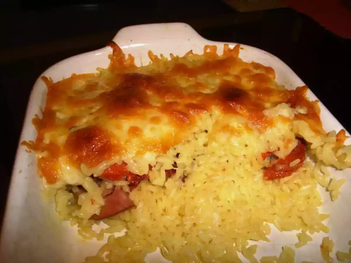 Arroz de Frango no forno