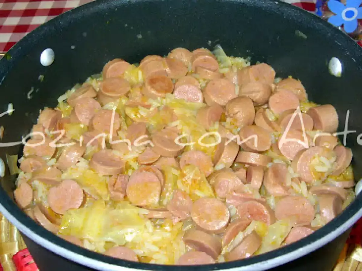 Arroz de lombardo e salsichas - foto 4