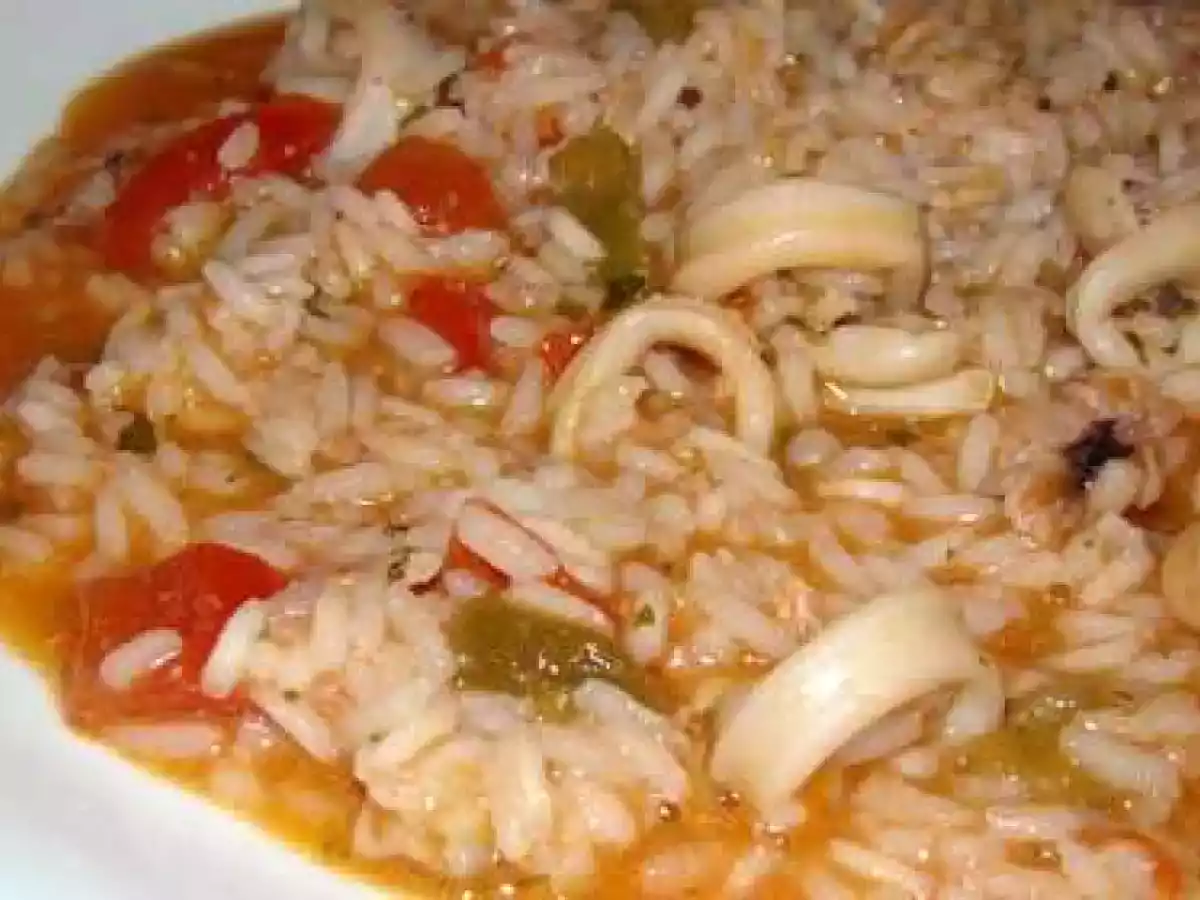 Arroz de lulas à El Caliente