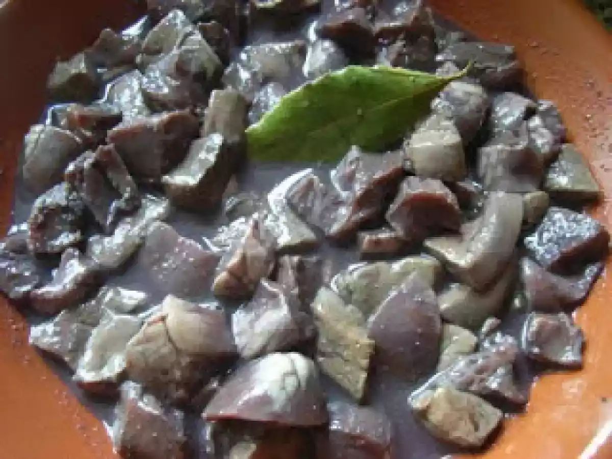 Arroz de miúdos..