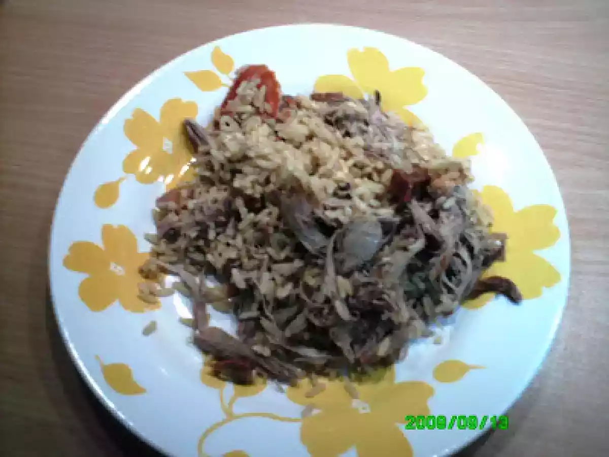ARROZ DE PATO NA BIMBY