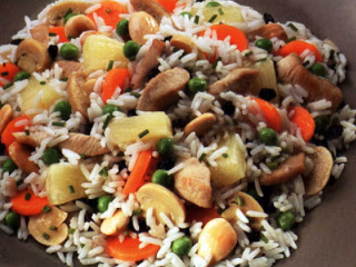 Arroz de Peru com Ananás