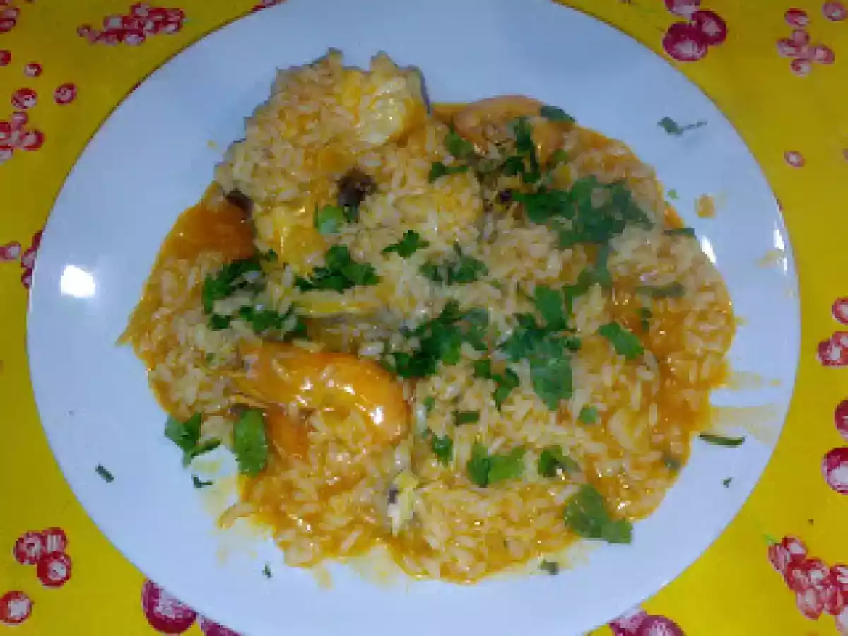 ARROZ DE SAFIO COM CAMARÕES