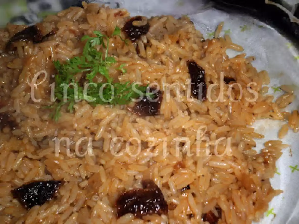 Arroz de tomate seco aromatizado com manjericão - foto 2