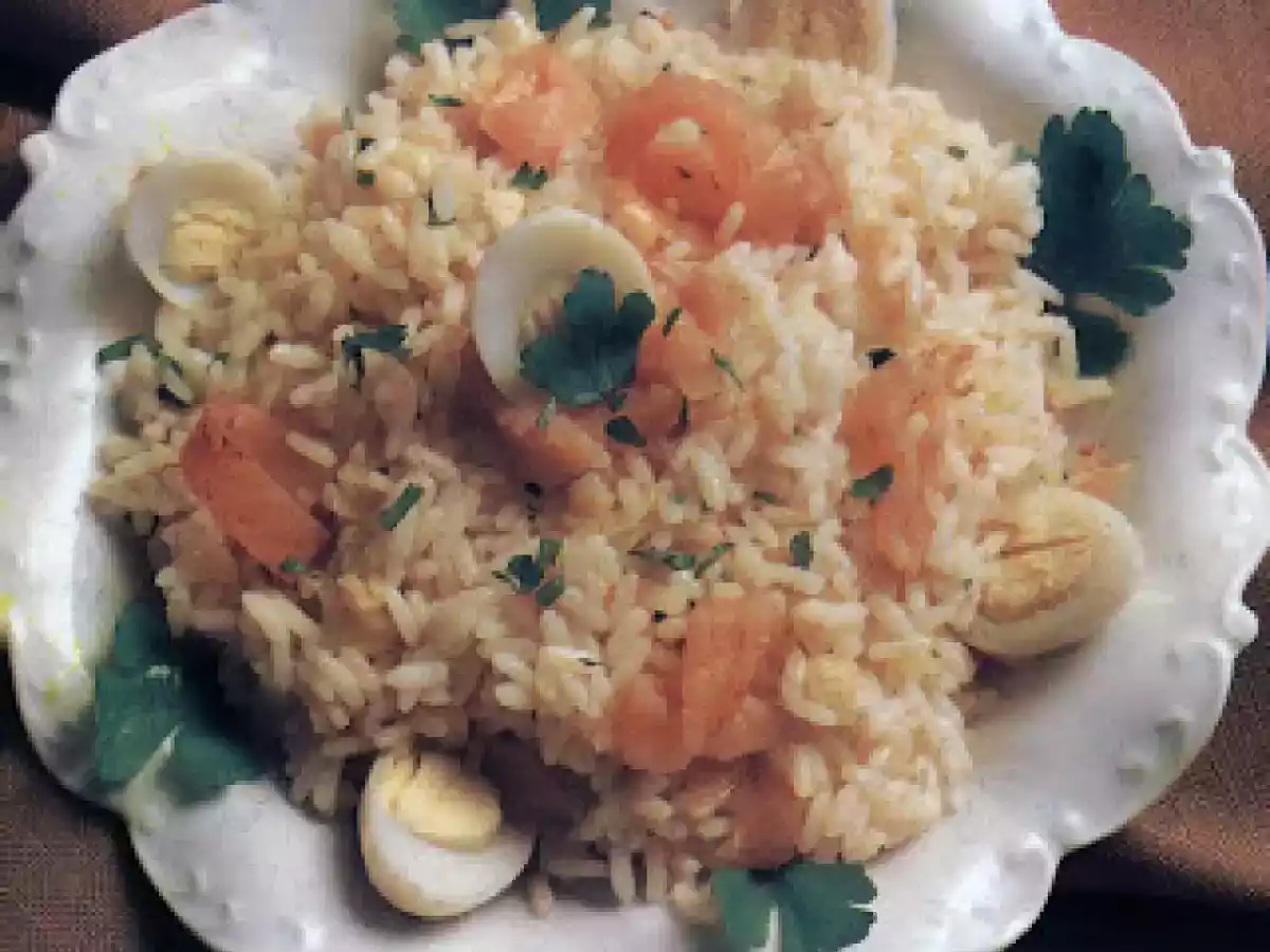 Arroz de Truta Fumada