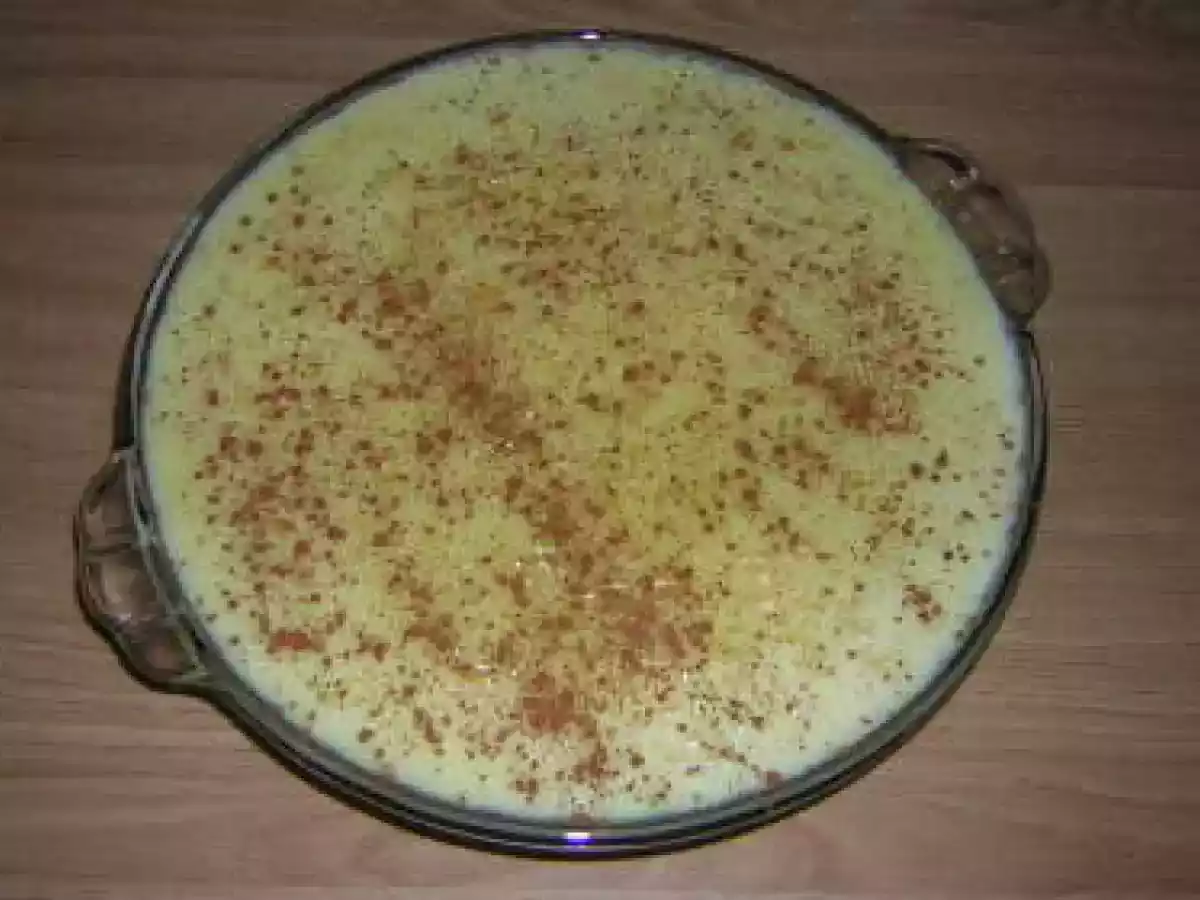 Arroz Doce com leite creme na bimby