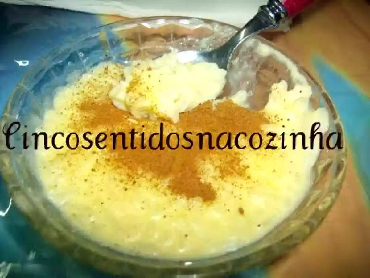 Arroz doce simples - foto 2