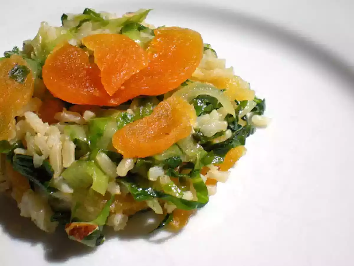 ARROZ INTEGRAL COM ESCAROLA