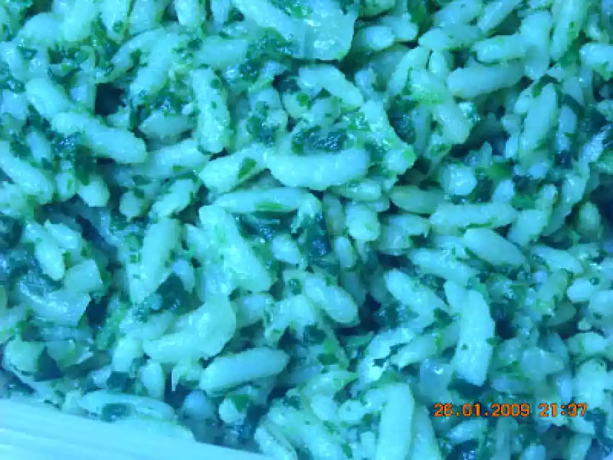 Arroz Integral Com Espinafres