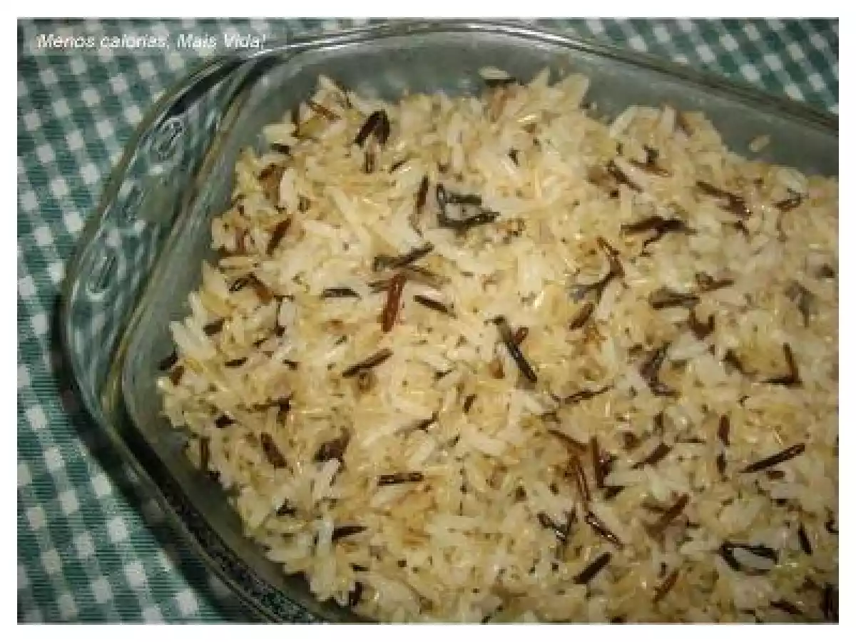 Arroz Integral Cozido no Forno