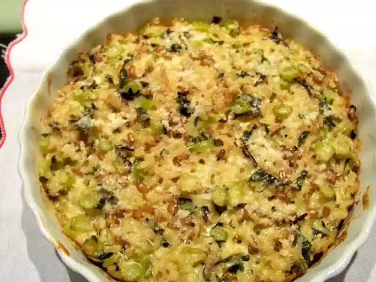 Arroz Integral de forno