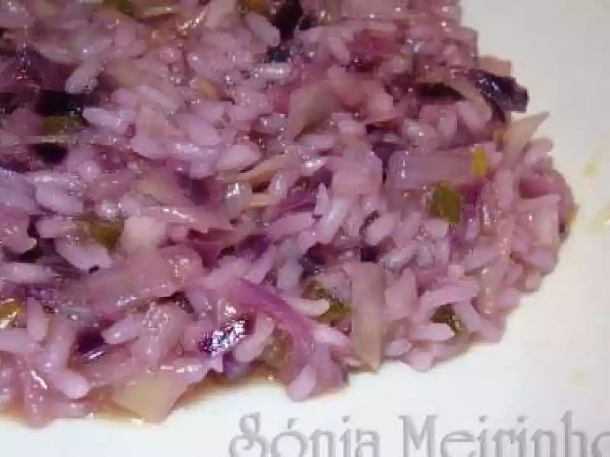 Arroz Malandrinho de Couve e Pimento