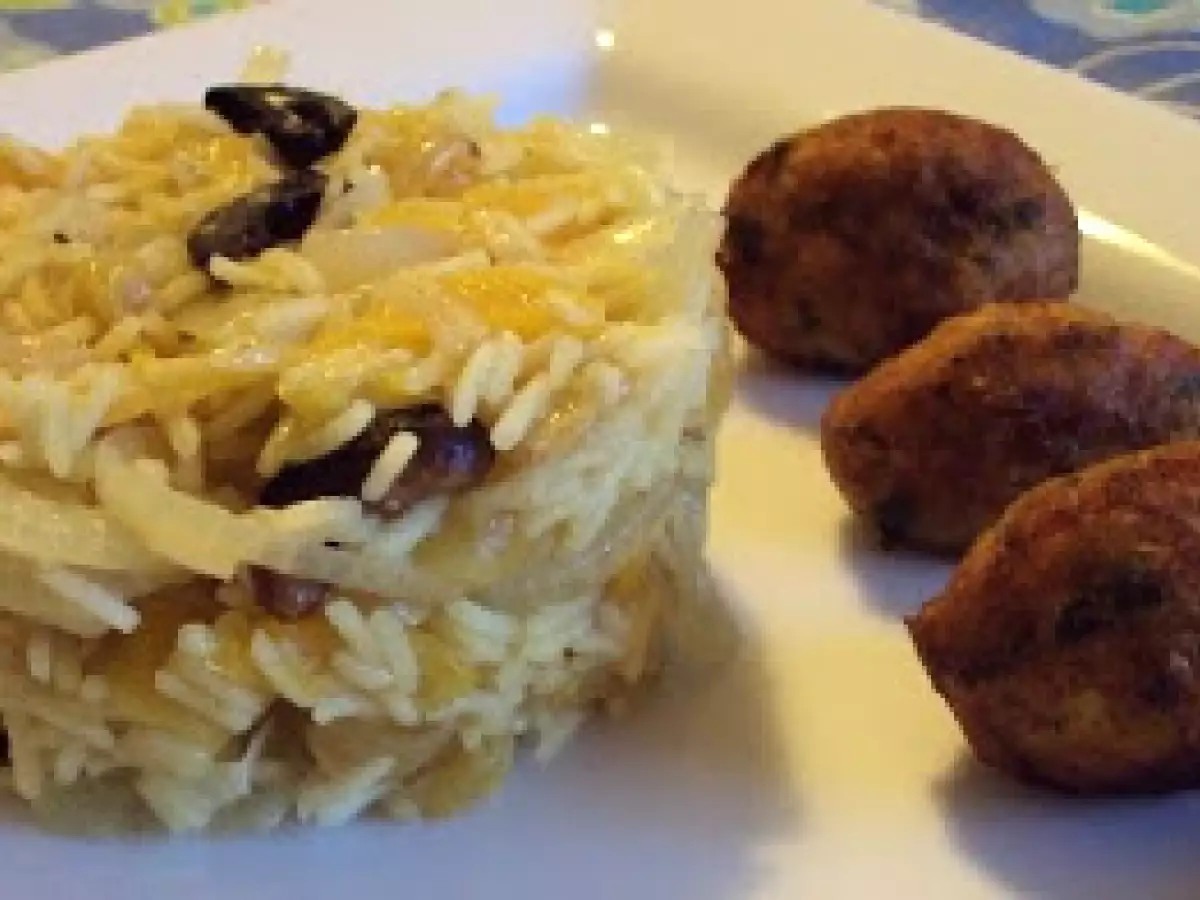 Arroz Pilau com Pasteis de Bacalhau - foto 2